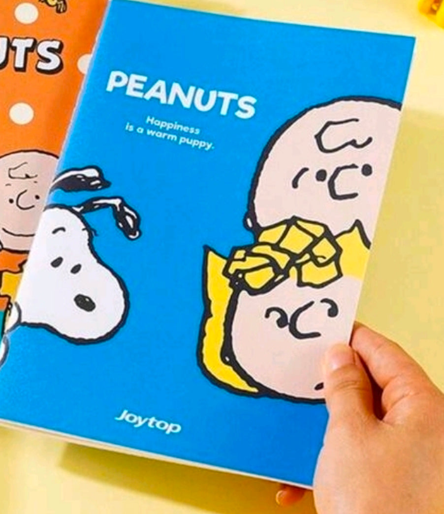 Snoopy Peanuts A5 Notebooks Joytop Set Licensed Journal