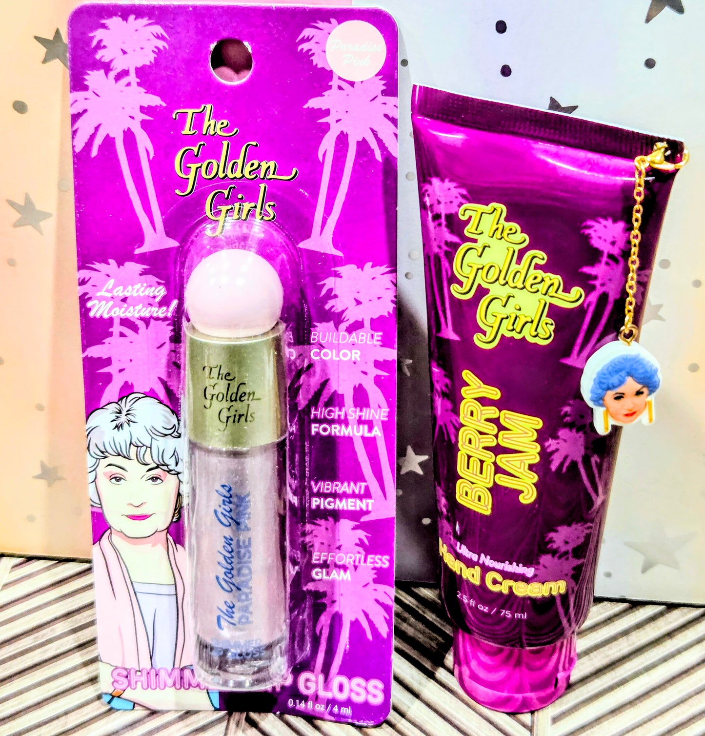 Golden Girls Dorothy Zbornak Berry Jam Hand Cream & Lip Gloss Duo