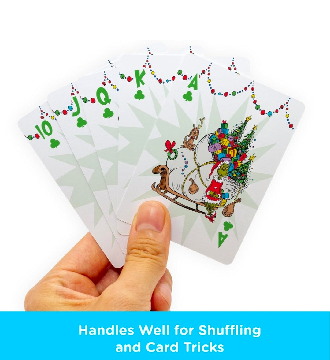 Aquarius How the Grinch Stole Christmas Licensed Playing Cards Poker Deck