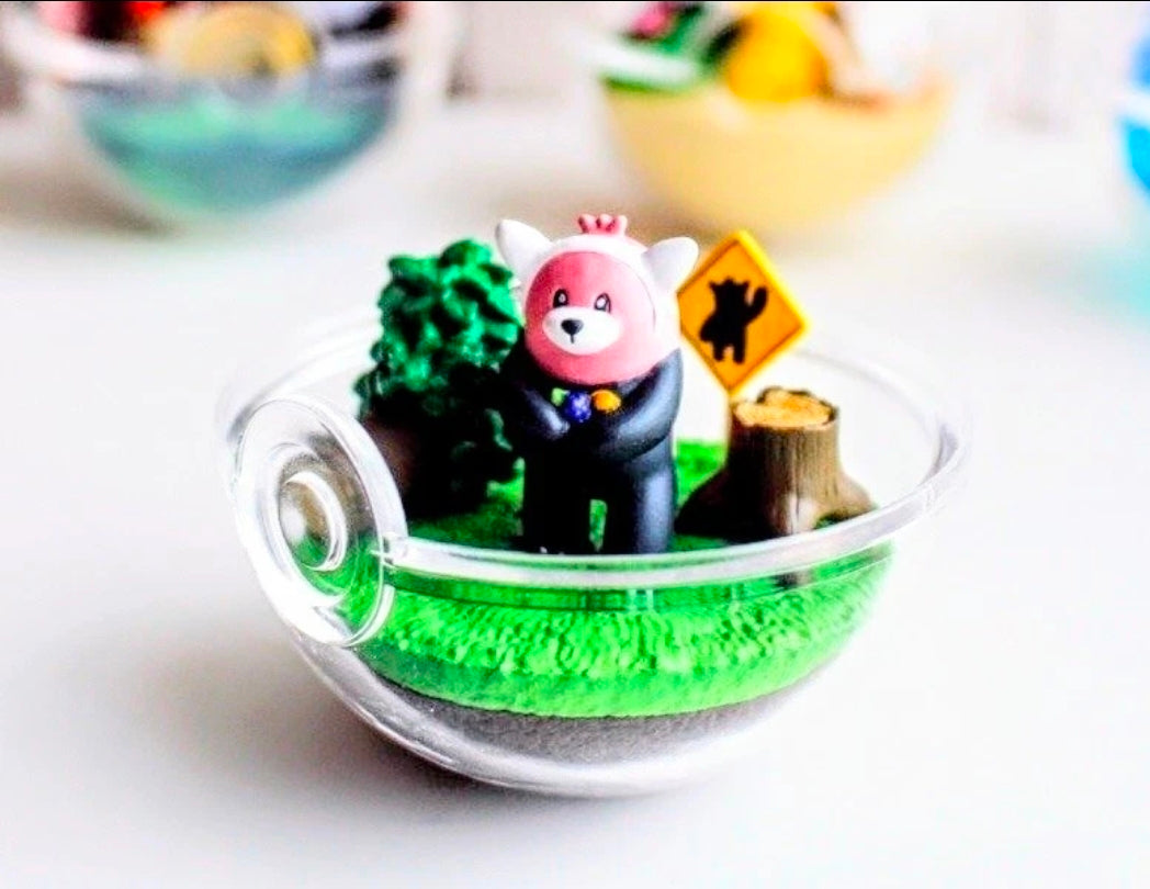 Re-Ment Pokémon Terrarium EX Alola Kiteruguma Bewear Forest Figure