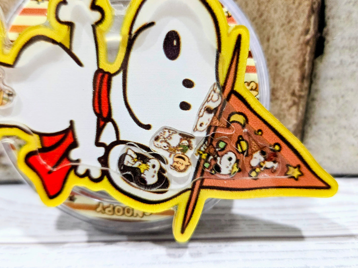 Snoopy Magician Acrylic Shaker MagSafe Phone Grip Holder Peanuts Wizard Hat Kawaii Pop Stand