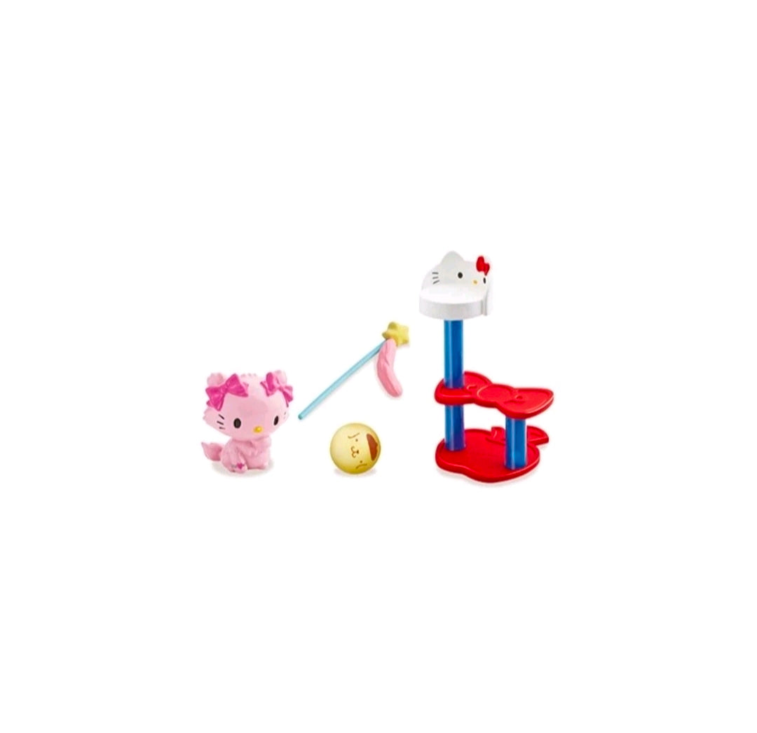 Sanrio Re-Ment Hello Kitty Cat Cafe 2016 — Rare Set of 8