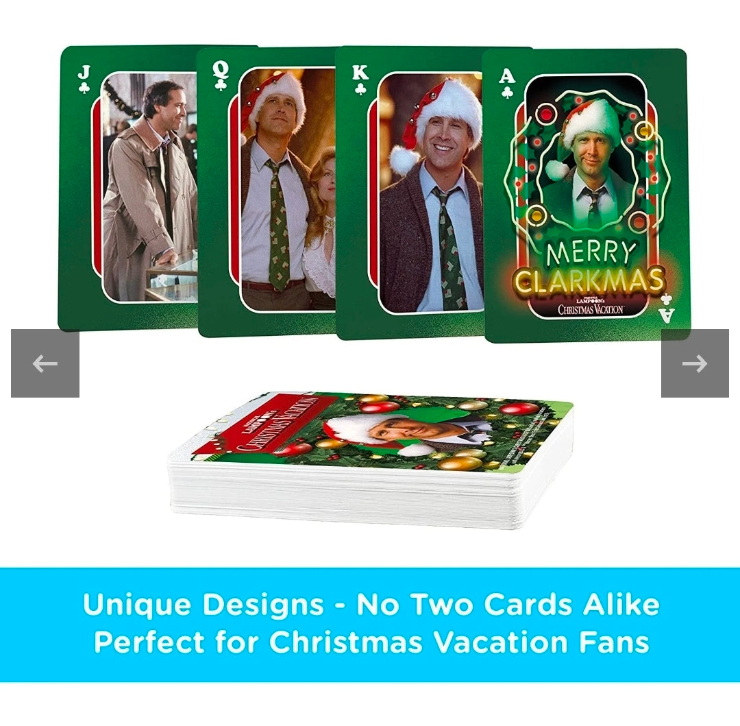 Aquarius National Lampoon's Christmas Vacation Licensed Playing Cards Deck