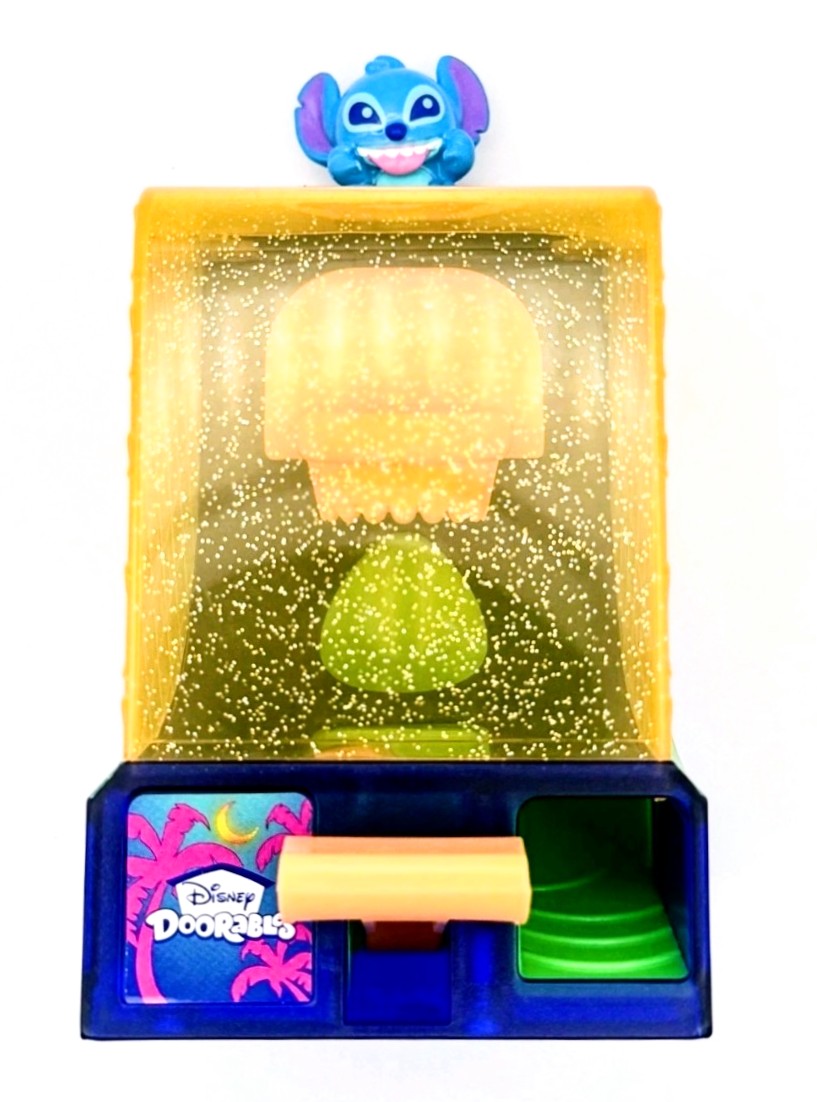 Disney Doorables Squish'alots Arcade Hoopz Stitch Mini Machine Toy