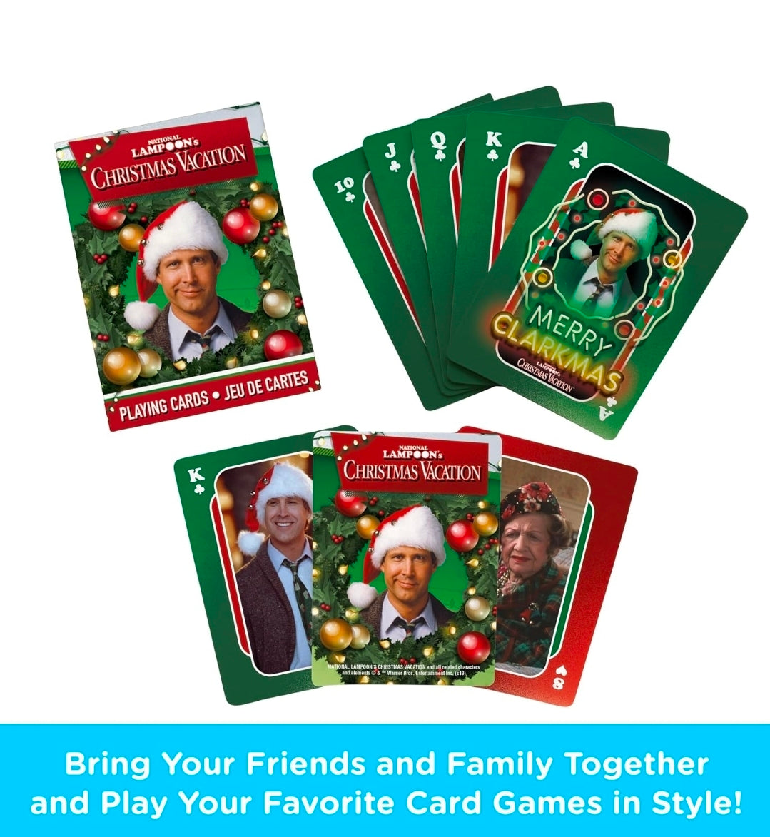 Aquarius National Lampoon's Christmas Vacation Licensed Playing Cards Deck