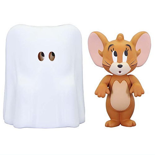 Ghost-sheet tiger figure beside a white sheet piece