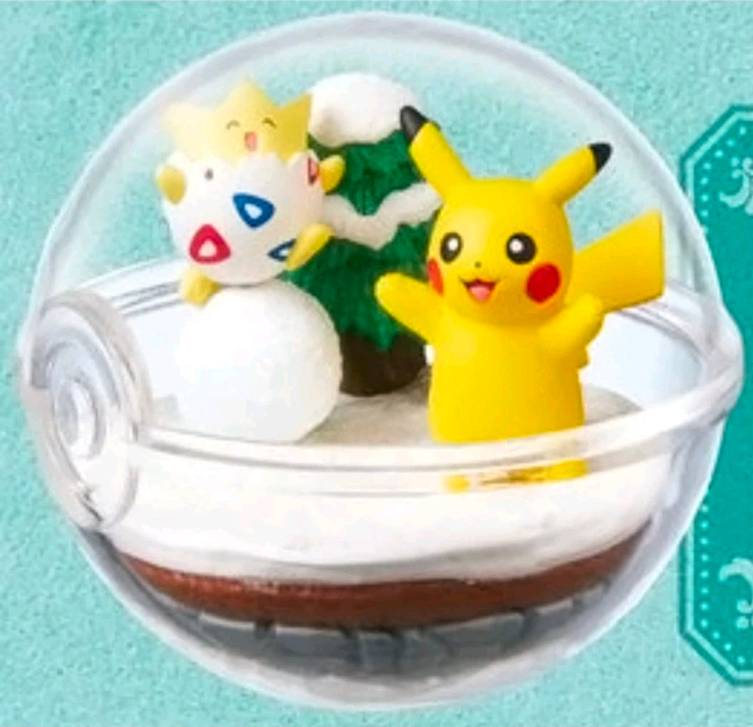 Re-Ment Pokémon Terrarium Collection 2 Pikachu Togepi — Sealed
