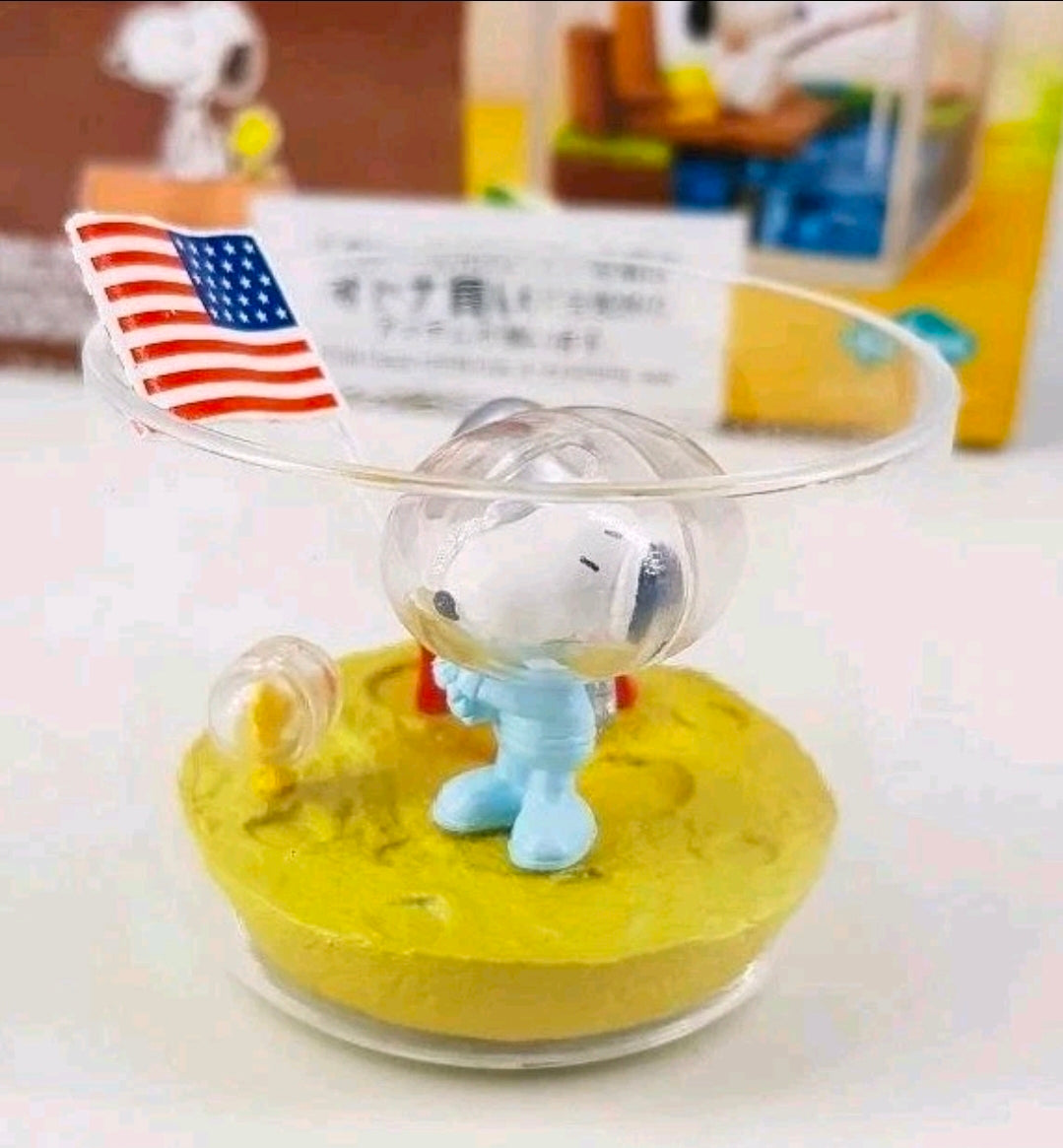 Re-Ment Snoopy Happy Terrarium MOON WALK Factory Sealed Single 2017 Peanuts