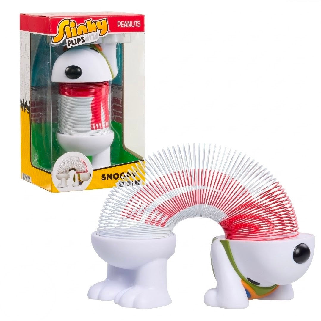 Peanuts Slinky Flips Snoopy Aviator Spring Fidget Toy 75th Anniversary