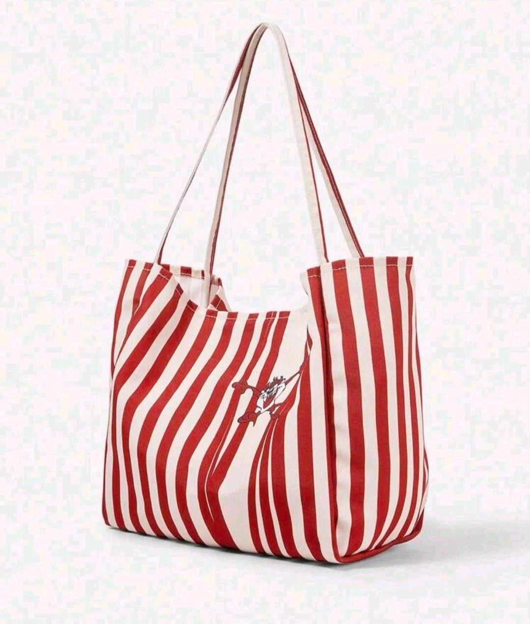 Looney Tunes Taz Tasmanian Devil Large Commuter Tote 22x13