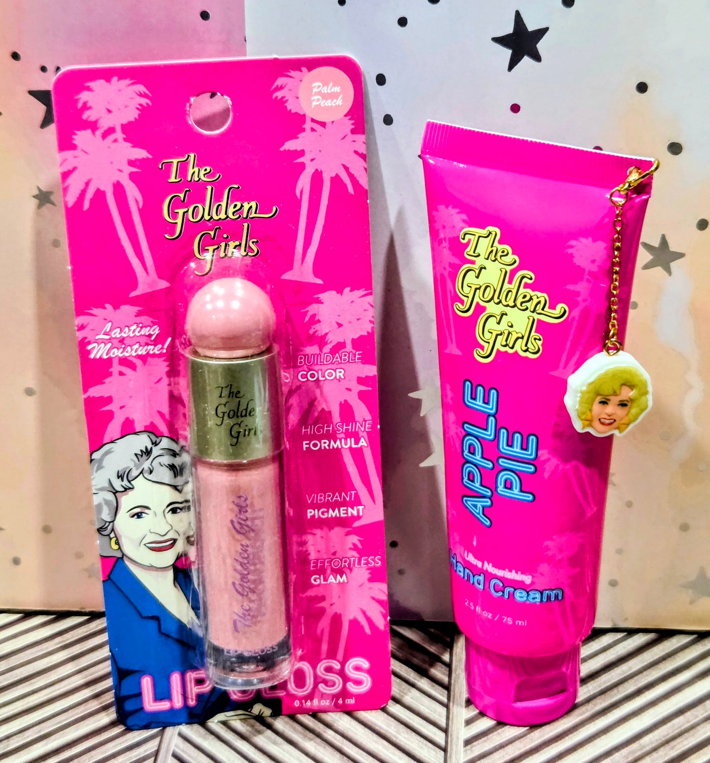 Golden Girls Rose Nylund Betty White Apple Pie Hand Cream & Lip Gloss Duo