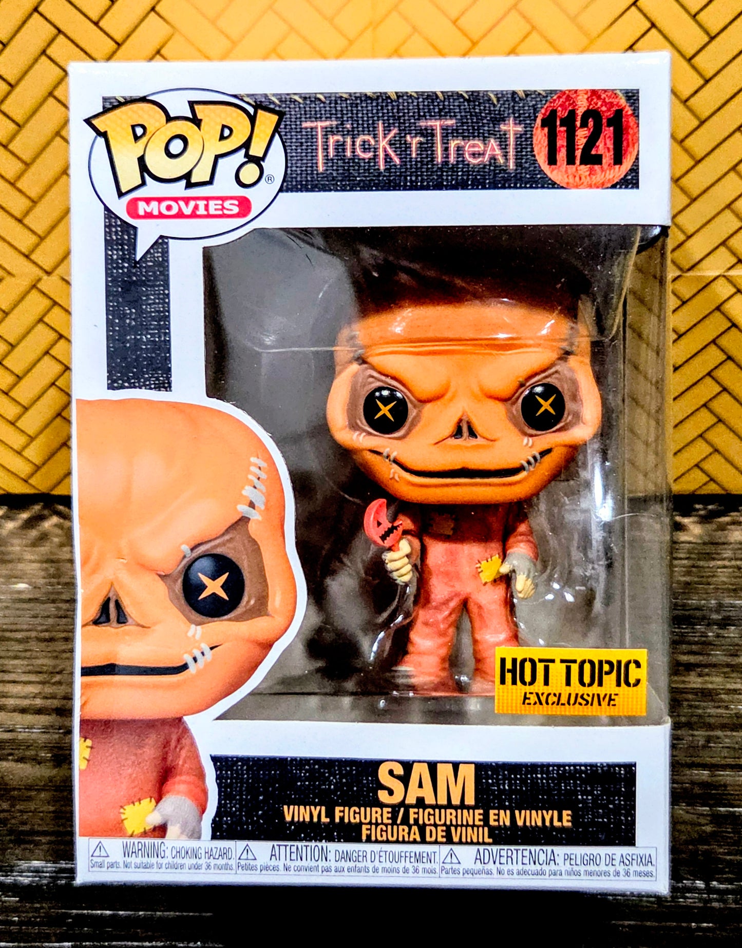 Funko Pop! Sam Unmasked #1121 Hot Topic Exclusive