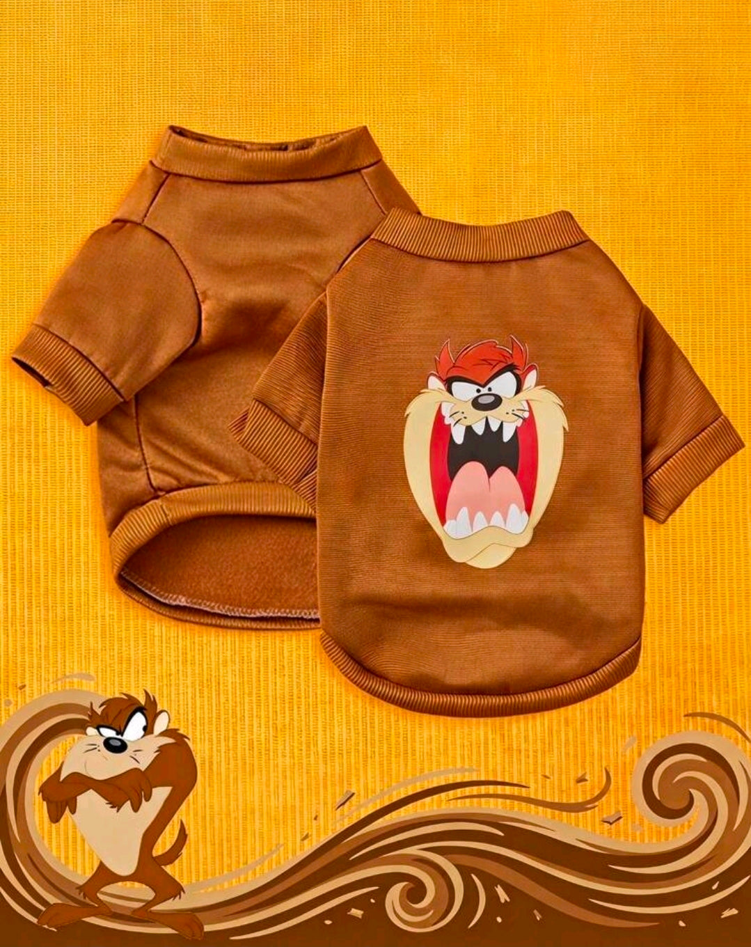 Looney Tunes Taz Tasmanian Devil Dog Sweatshirt — Pet Sweater XXL