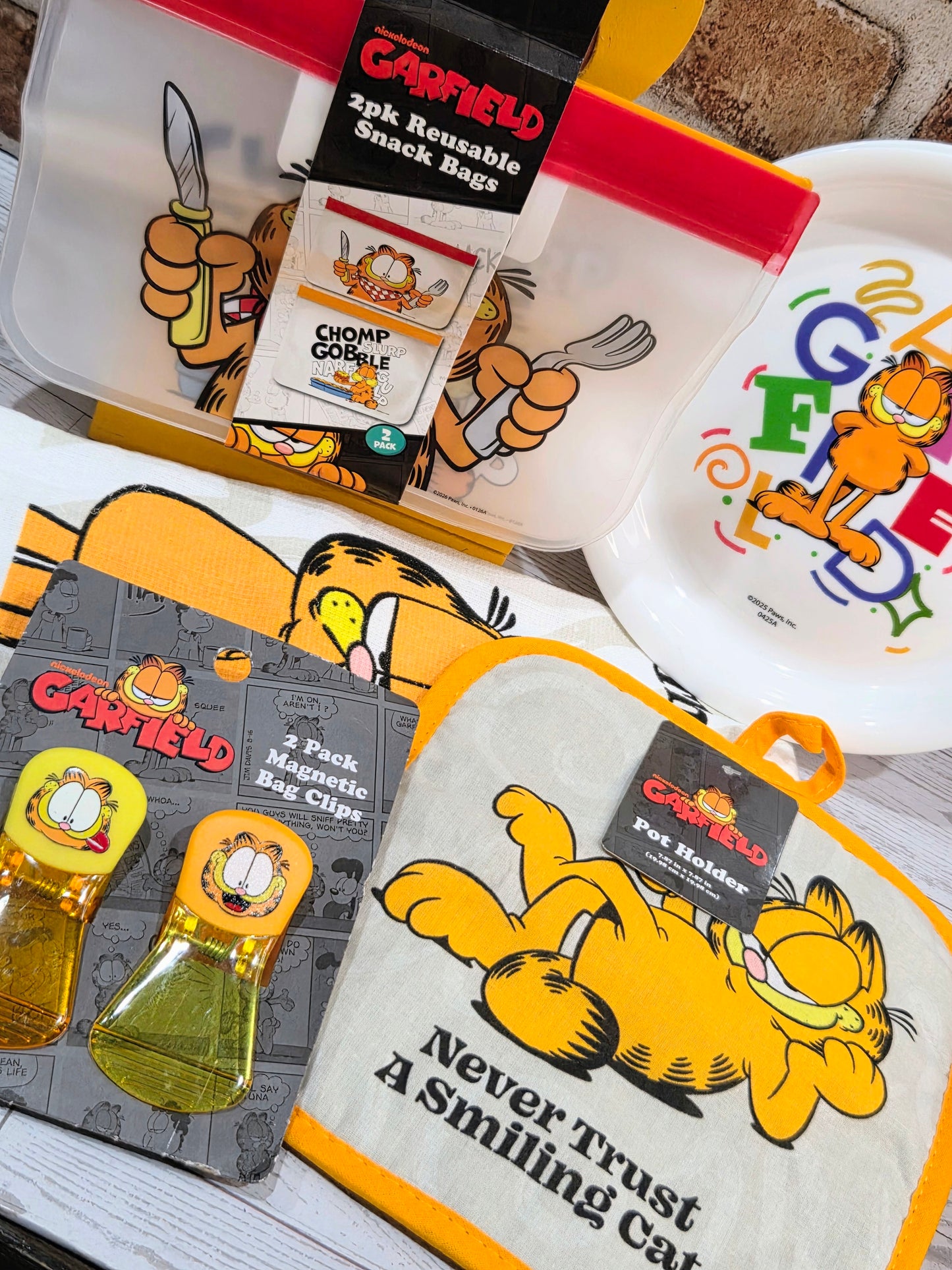 Garfield Orange Kitchen Bundle 6pc Set