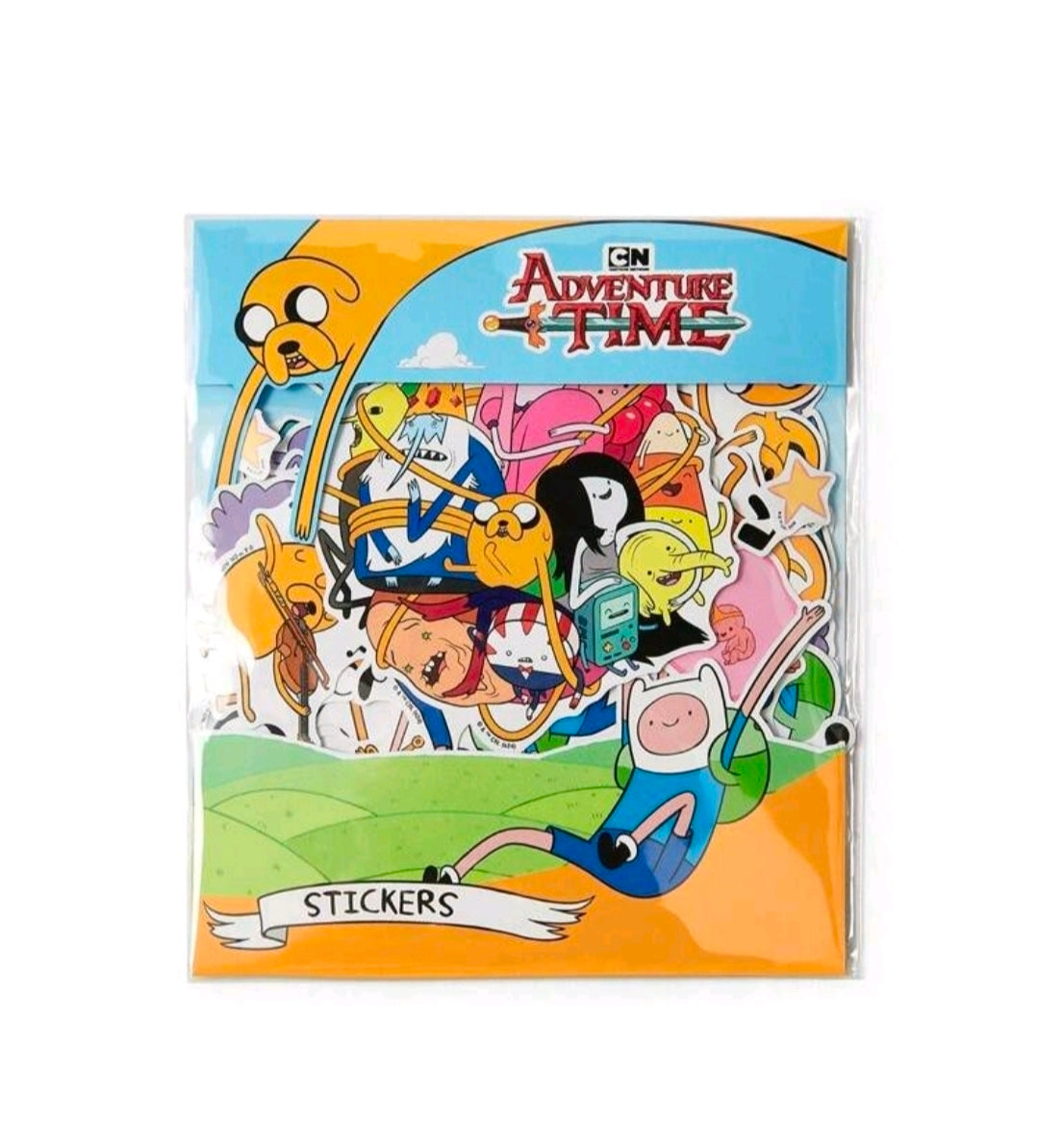 Adventure Time 78 Piece Sticker Pack Finn Jake BMO Cartoon Network NEW