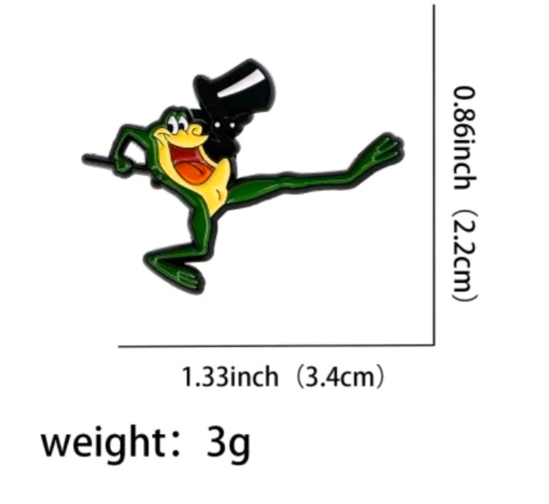 Michigan J Frog Looney Tunes Warner Brothers Hard Enamel Pin WB Cartoon