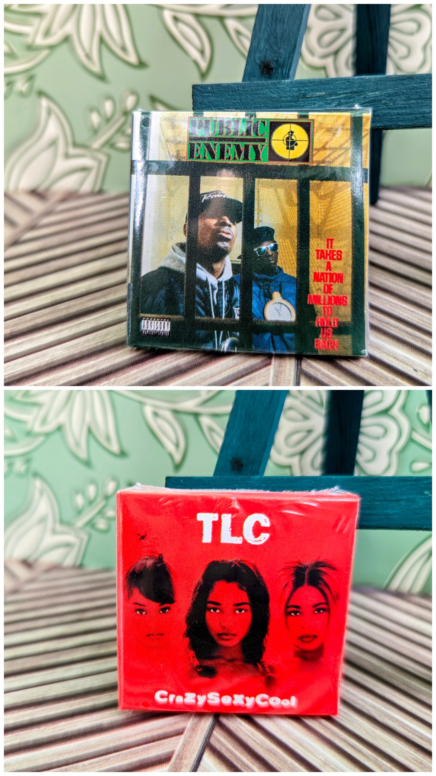 MGA Miniverse Real Music Vinyls TLC & Public Enemy 2-Pack