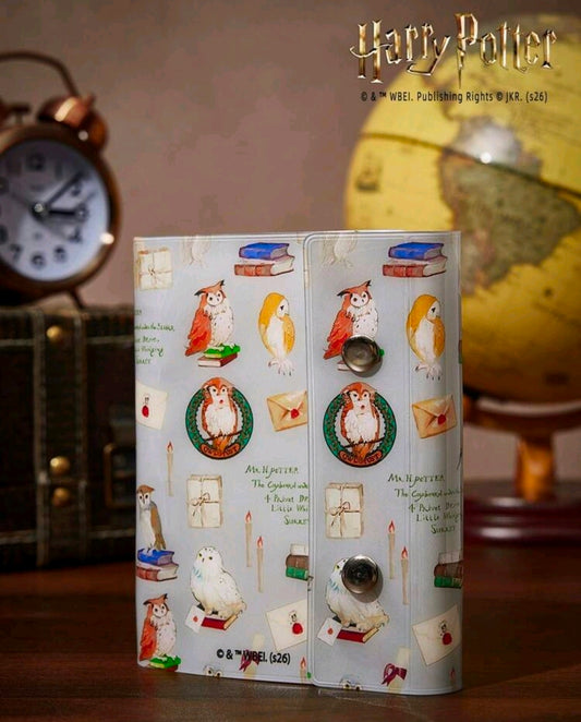 Harry Potter Transparent A7 Sticker Album Binder Owl Post Hedwig Privet Drive Licensed WBEI Kawaii Clear PVC