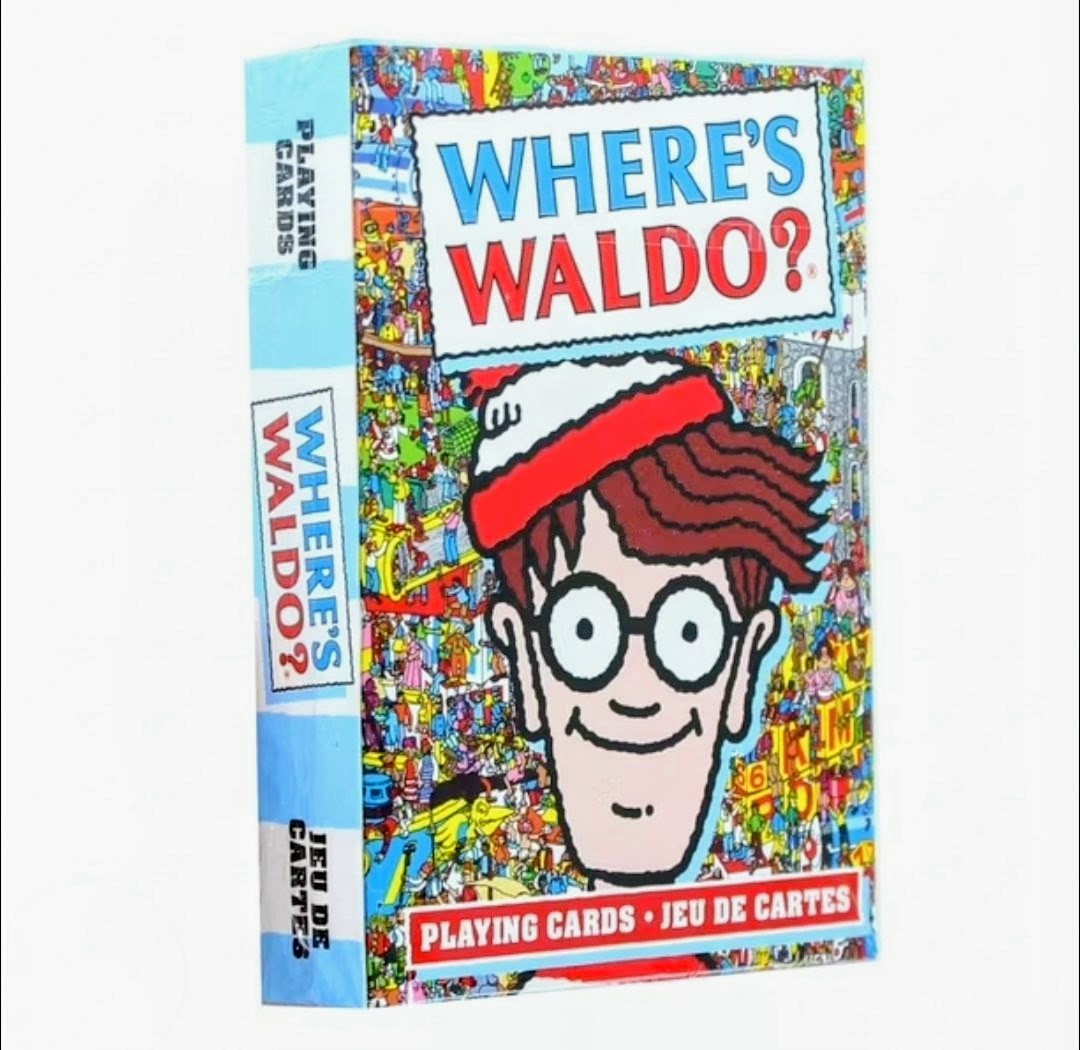 Where's Waldo Playing Cards - Standard Poker Size Aquarius