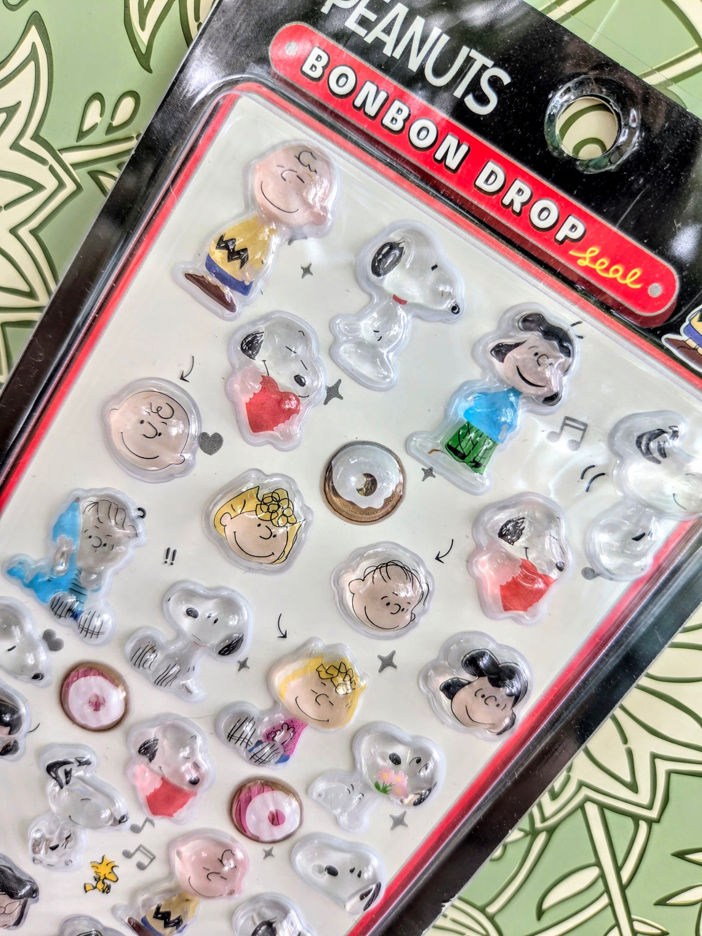 Peanuts Snoopy Bonbon Drop 3D Sticker Sheet