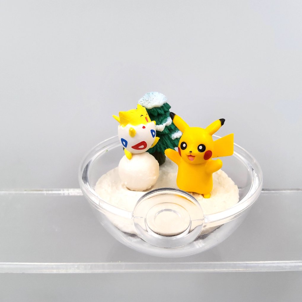 Re-Ment Pokémon Terrarium Collection 2 Pikachu Togepi — Sealed