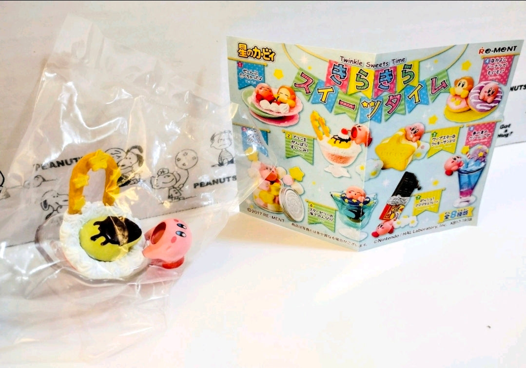 Re-Ment Kirby Twinkle Sweets Time Pudding — Sealed Box