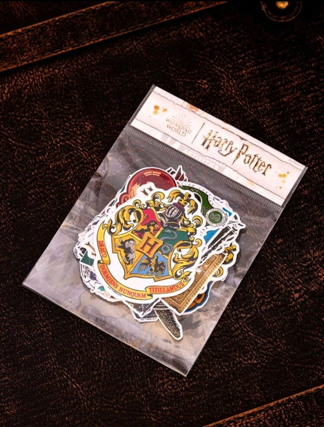 Harry Potter Vinyl Sticker Pack 87pc Wizarding World Hogwarts Houses Decals Gryffindor Slytherin Hufflepuff Ravenclaw
