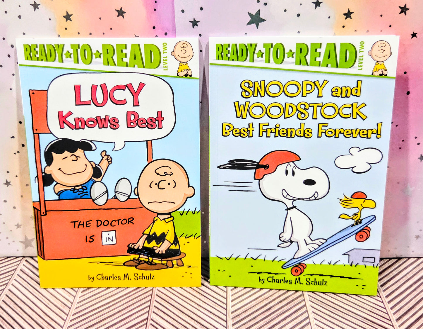 Peanuts Snoopy Ready To Read Book Set - BFF & Lucy Knows Best