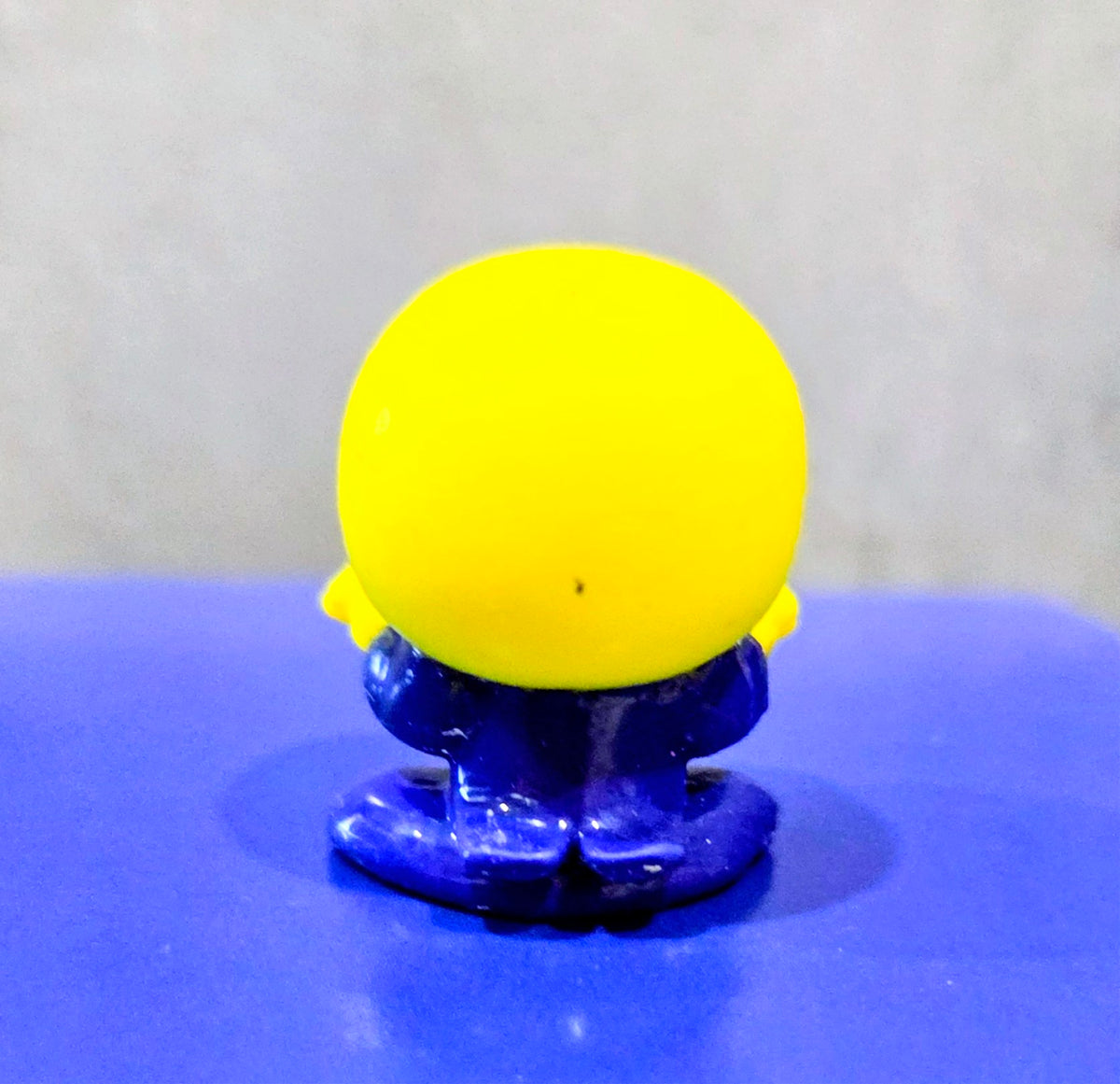 Yellow Jack Skellington Squish'Alots figure with blue base