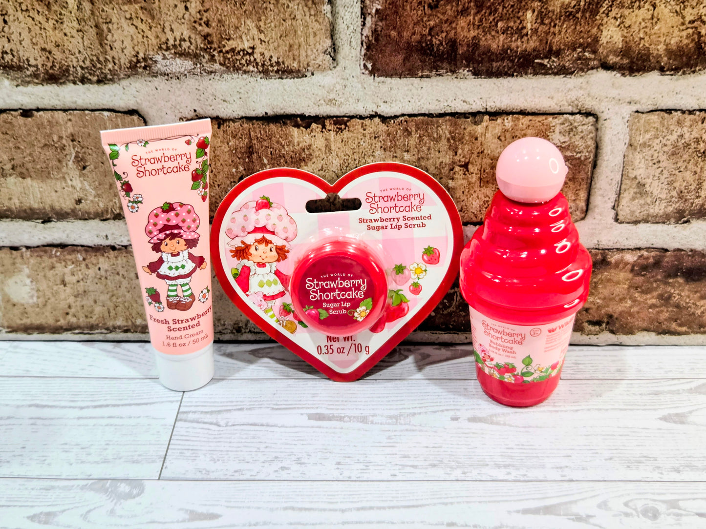 Strawberry Shortcake Self Care Bundle 3pc Set