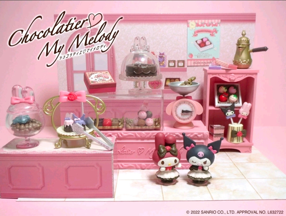 Re-Ment Chocolatier My Melody 2022 Mini Figure Set - Choose Your Variant