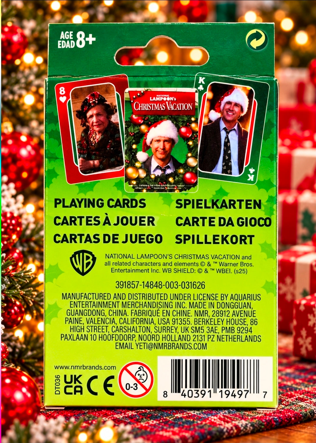 Aquarius National Lampoon's Christmas Vacation Licensed Playing Cards Deck