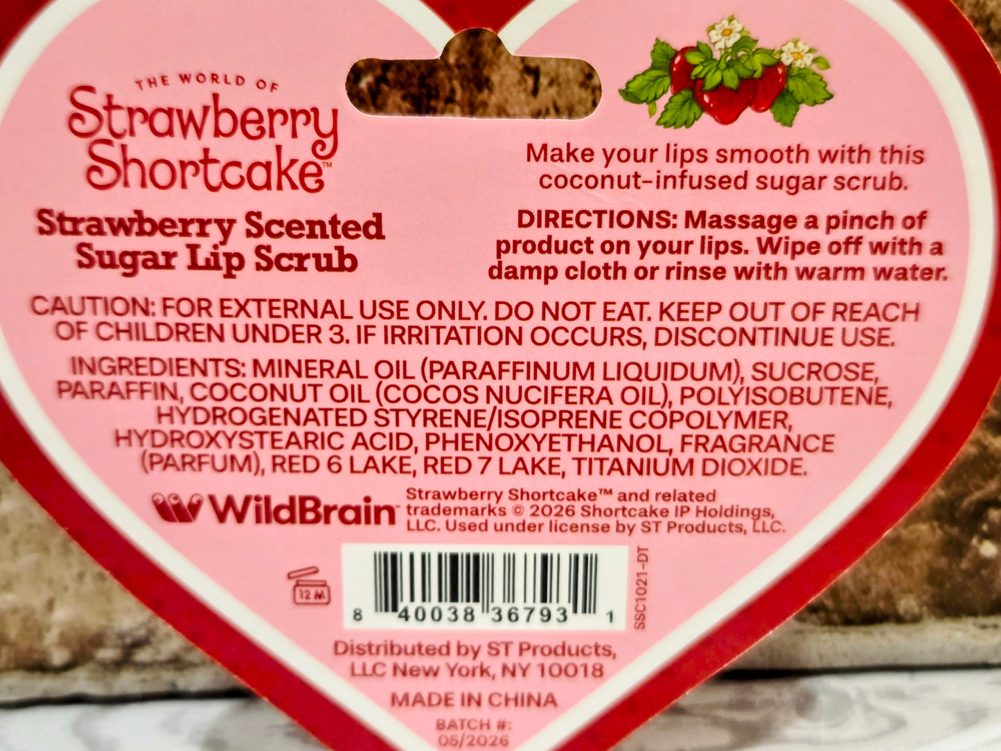 Strawberry Shortcake Self Care Bundle 3pc Set
