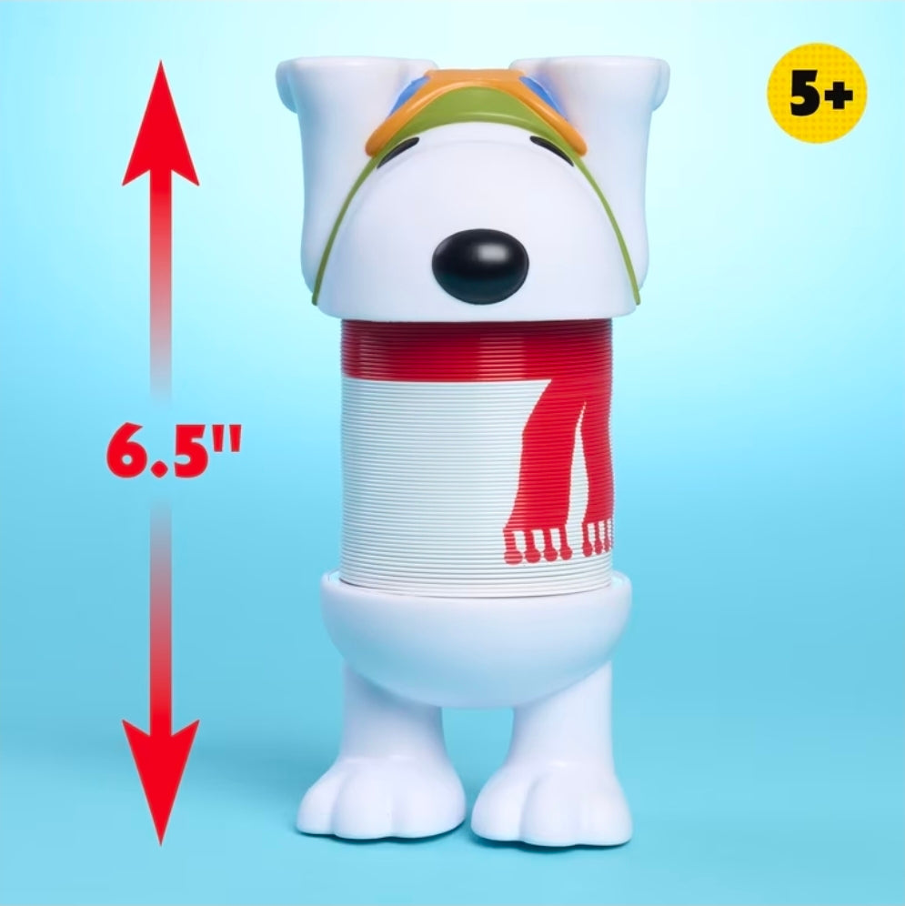 Peanuts Slinky Flips Snoopy Aviator Spring Fidget Toy 75th Anniversary