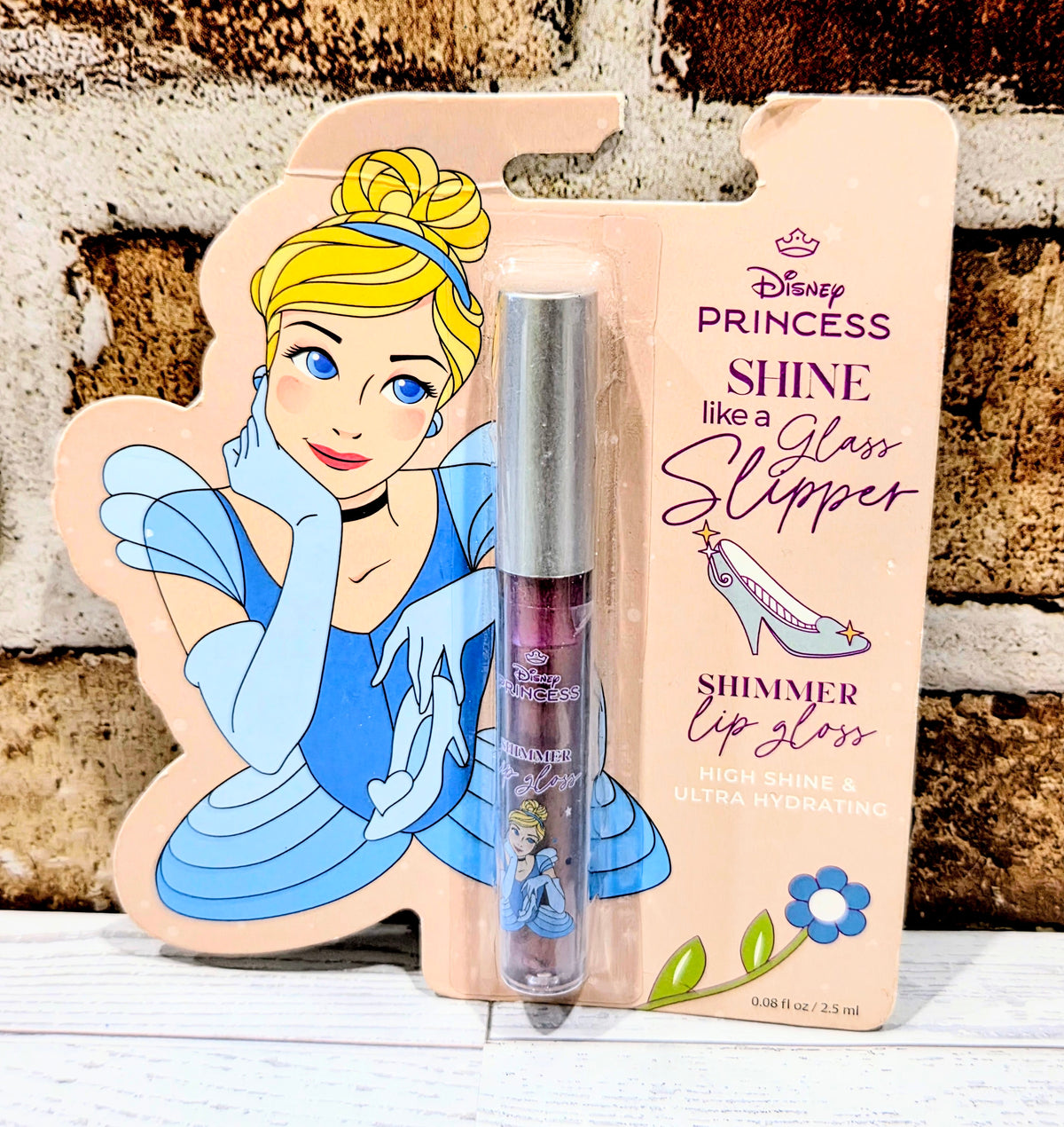"Glass Slipper Glow" Cinderella Bath Salts, Lip Gloss & Blemish Patches Set