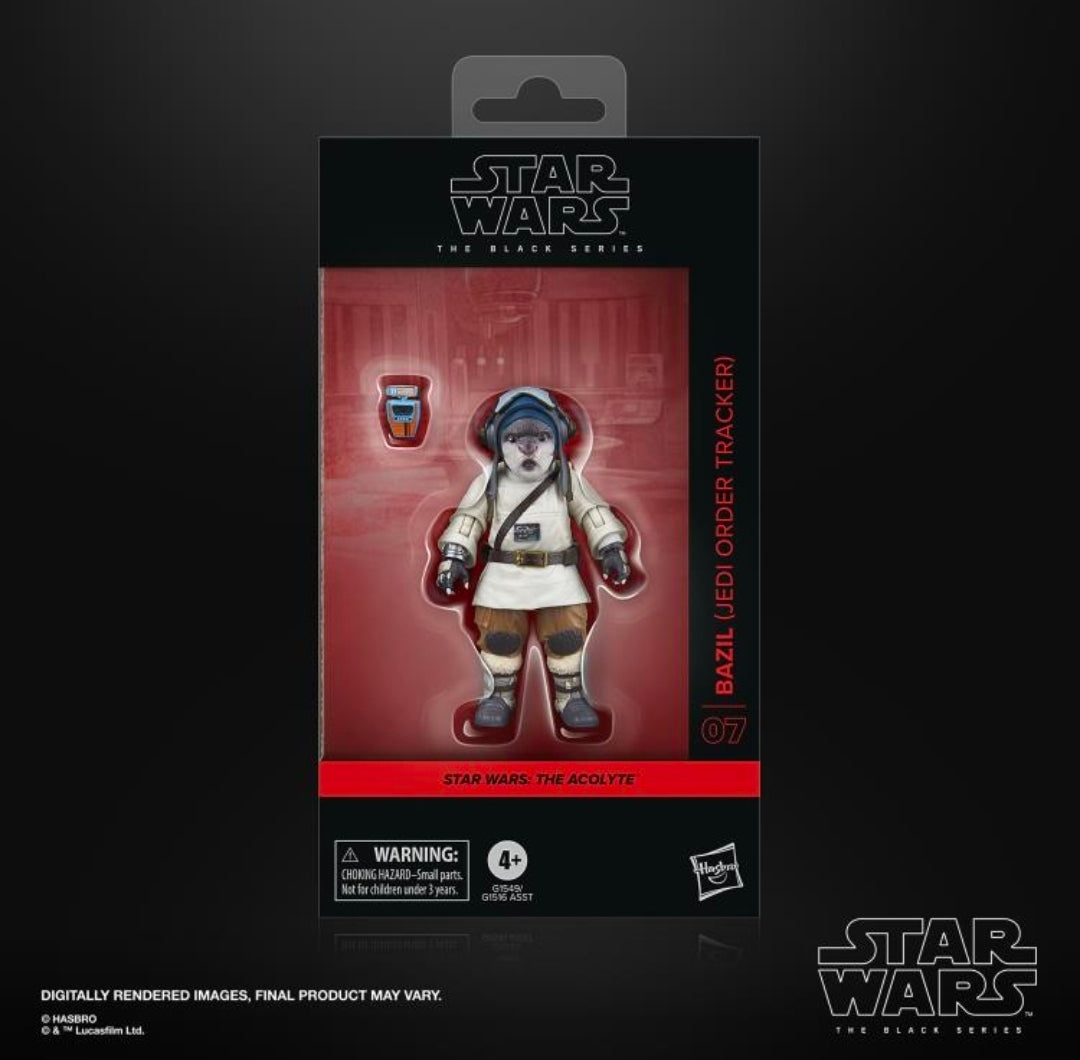 Hasbro Star Wars Black Series Bazil Jedi Order Tracker 6in Scale Figure #07