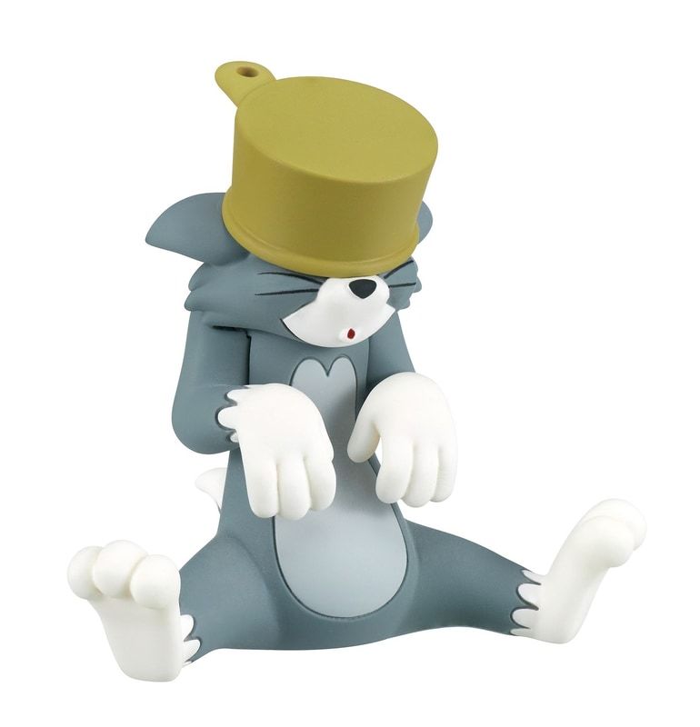 Tom & Jerry Hide & Seek Gacha Figure Set 4pc Japan NEW
