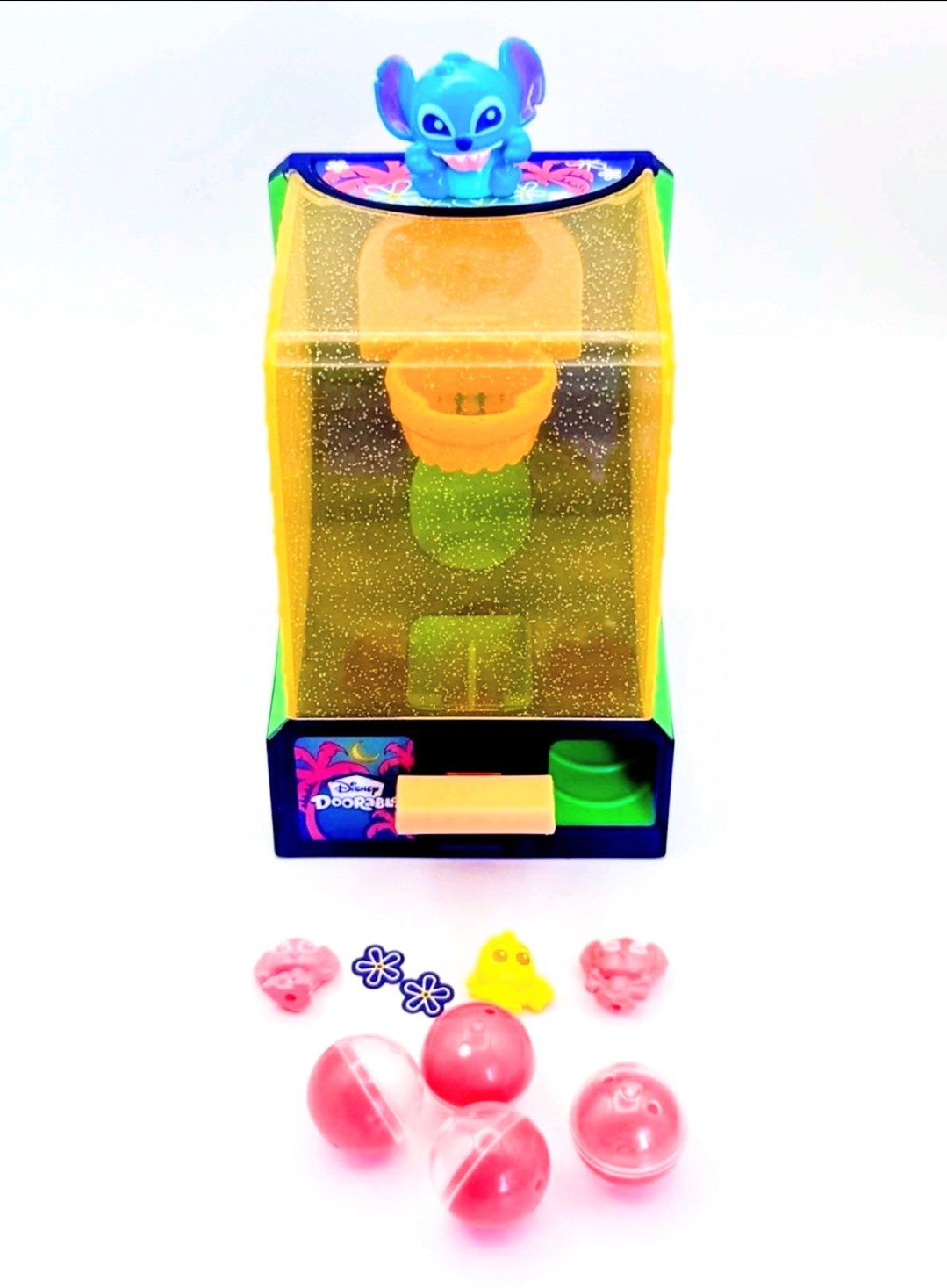 Disney Doorables Squish'alots Arcade Hoopz Stitch Mini Machine Toy