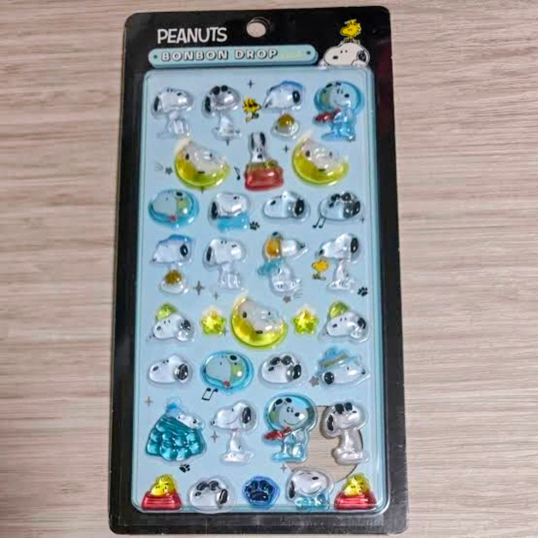 Peanuts Snoopy Bonbon Drop 3D Sticker Sheet