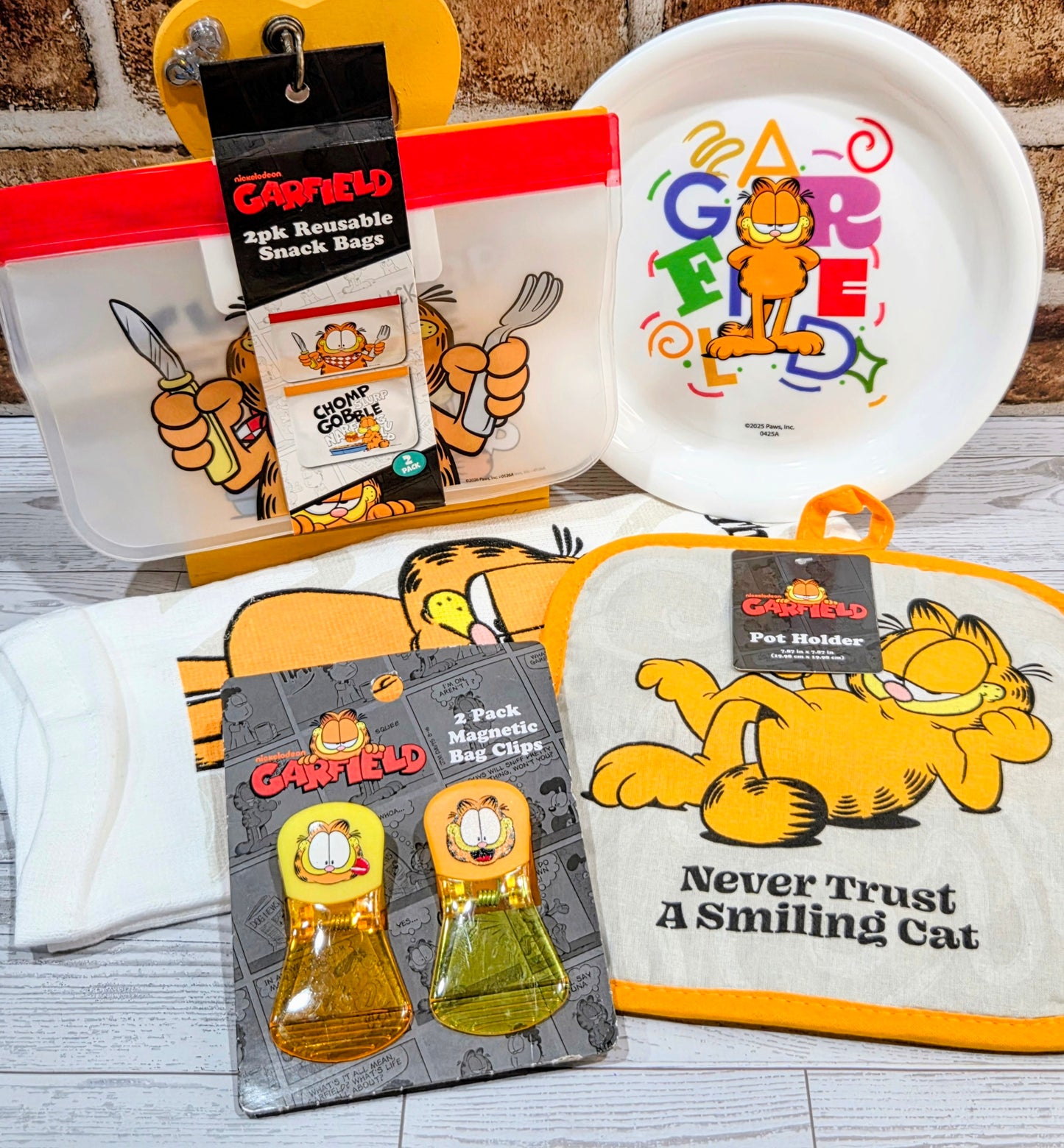 Garfield Orange Kitchen Bundle 6pc Set