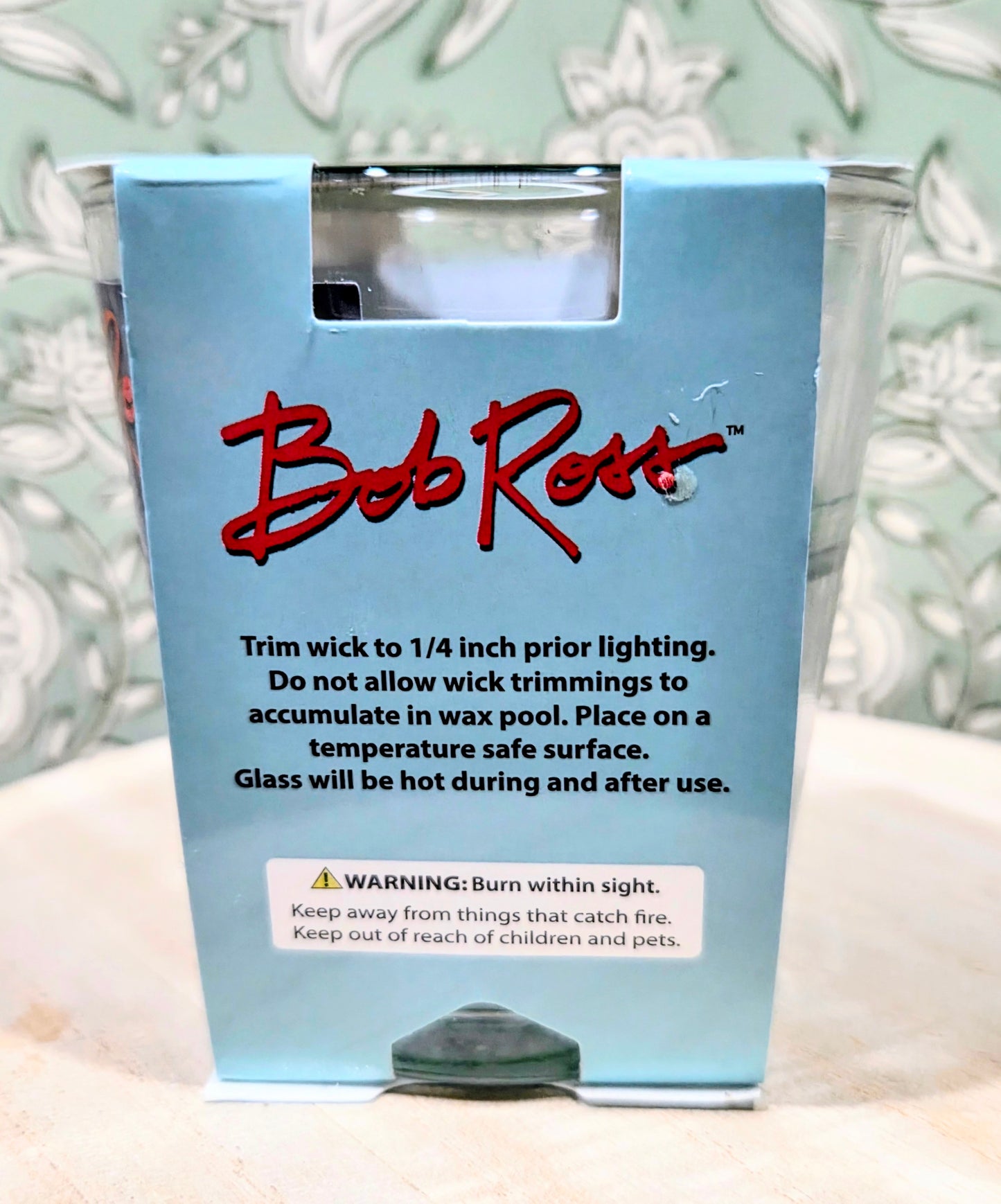 Bob Ross Candle Set - Cabin In The Woods & Meadow Lakes 3oz