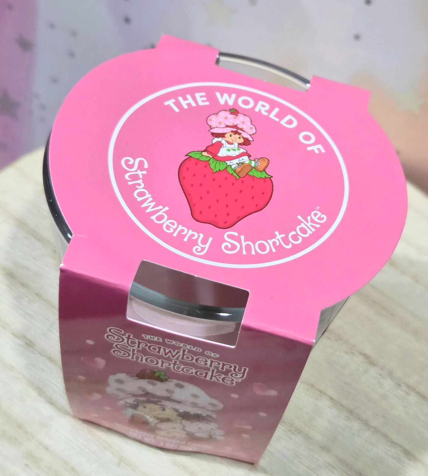 Strawberry Shortcake Candle Set - Strawberry & Plum Scented 3oz