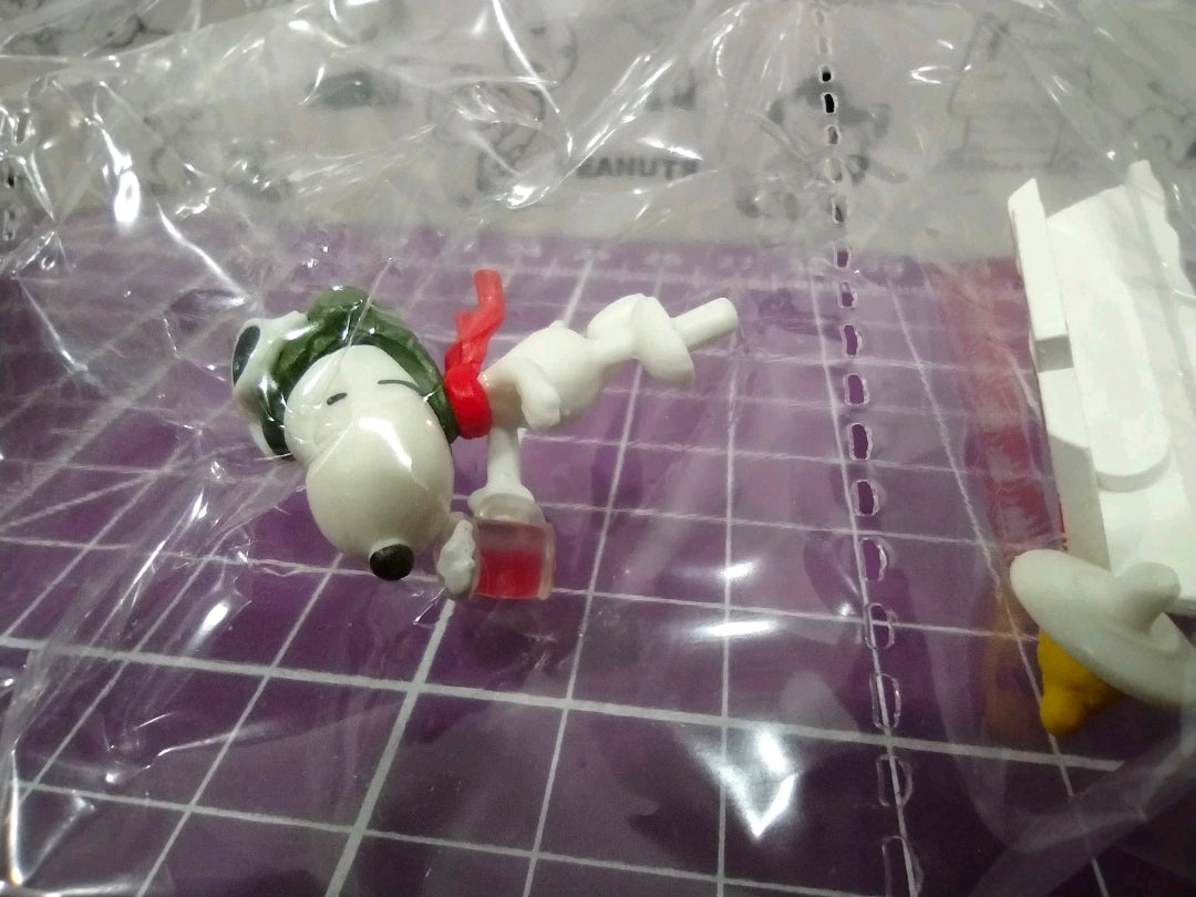 Re-Ment Snoopy Life in a Bottle Ketchup Flying Ace Hot Dog Figure NEW Sealed