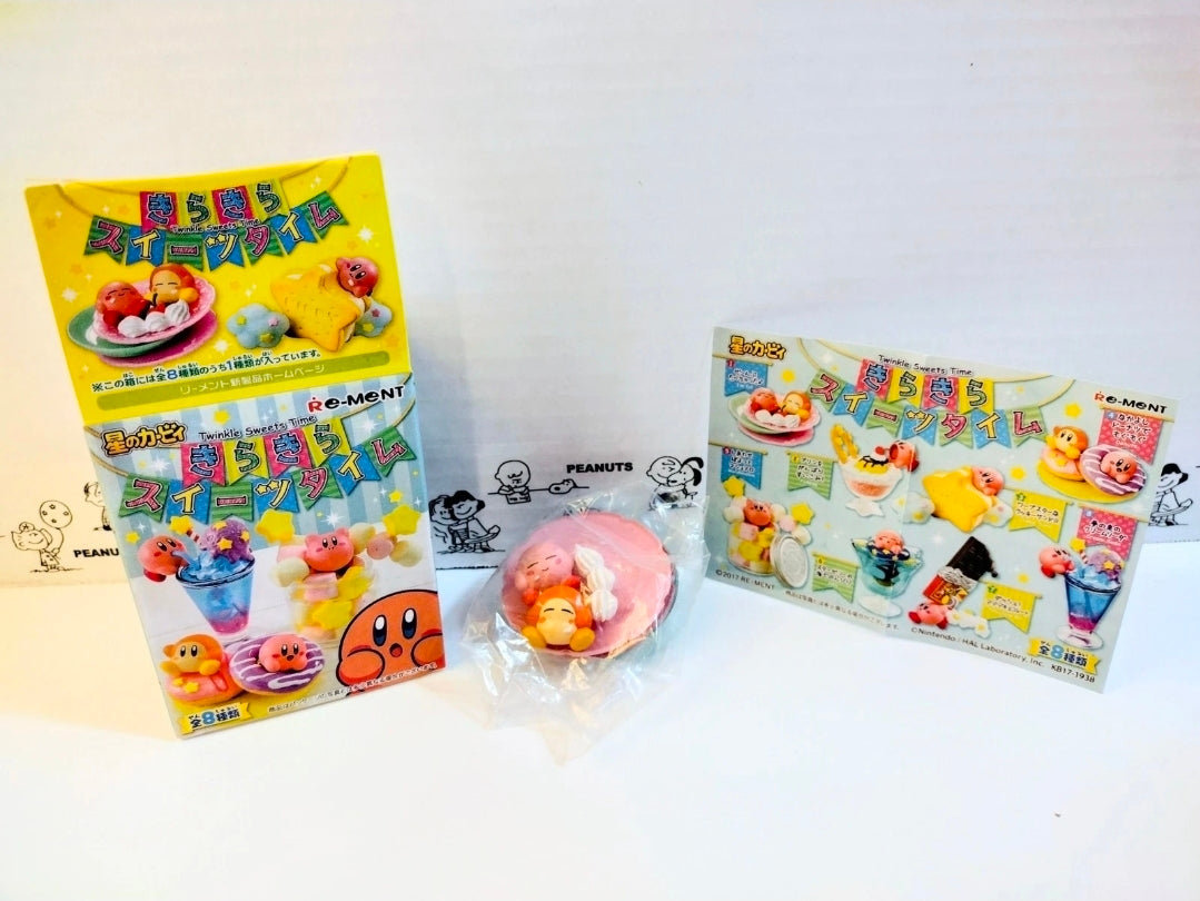 Re-Ment Kirby Twinkle Sweets Time "I'm Full" — Sealed Box