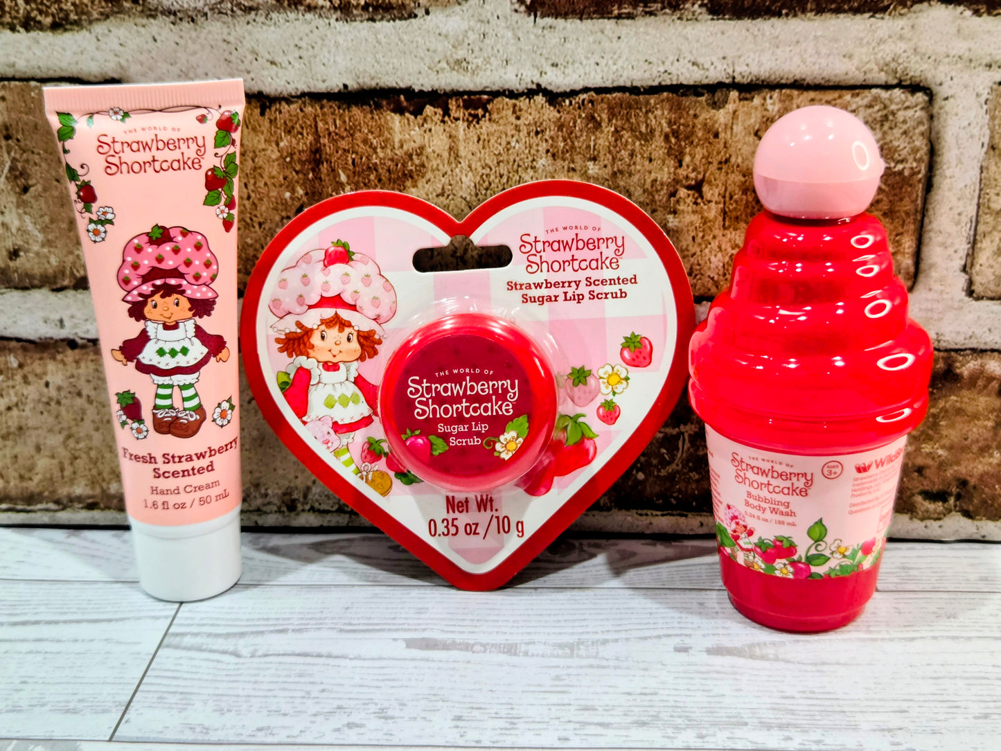 Strawberry Shortcake Self Care Bundle 3pc Set