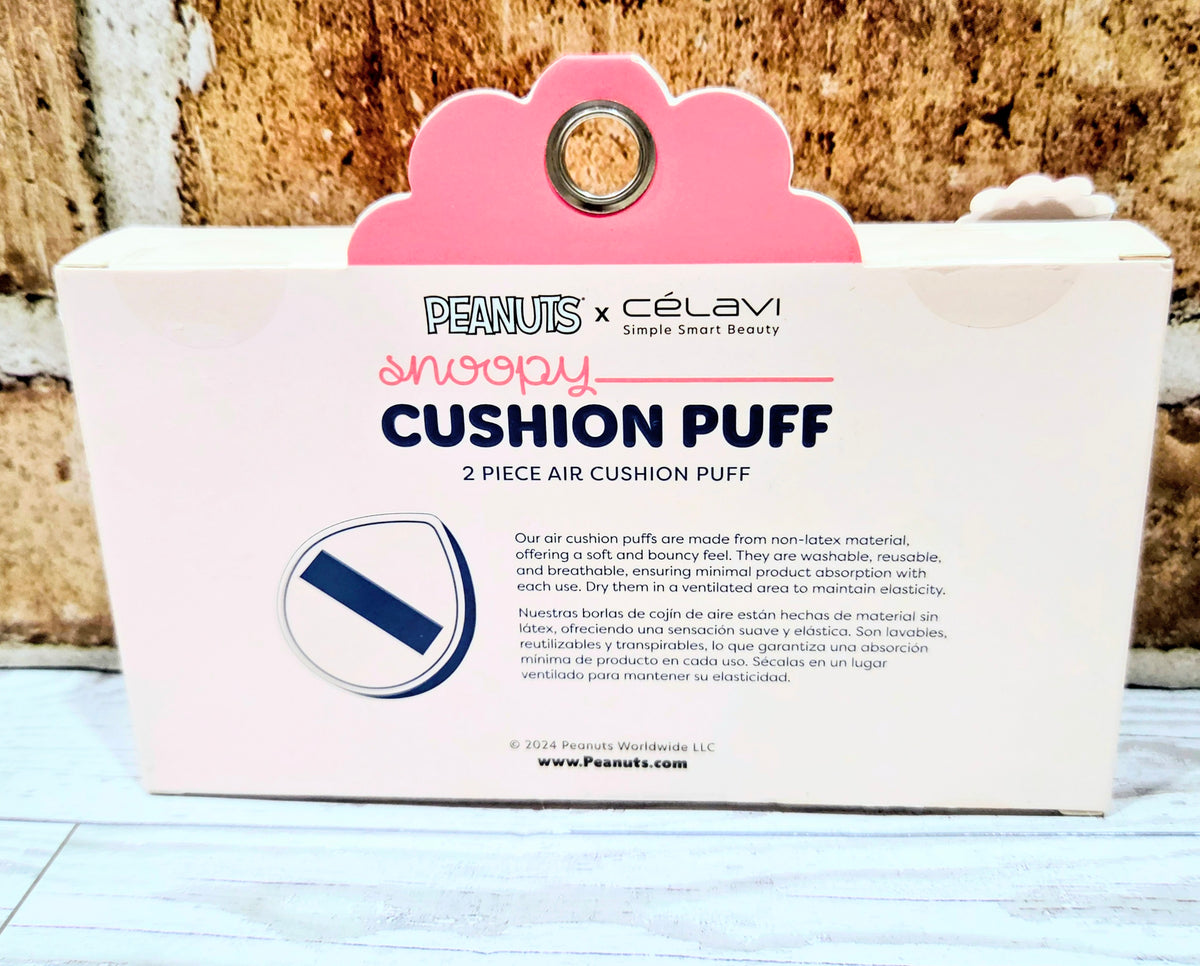 Peanuts x Celavi Snoopy cowboy beauty gift set box with cushion puff