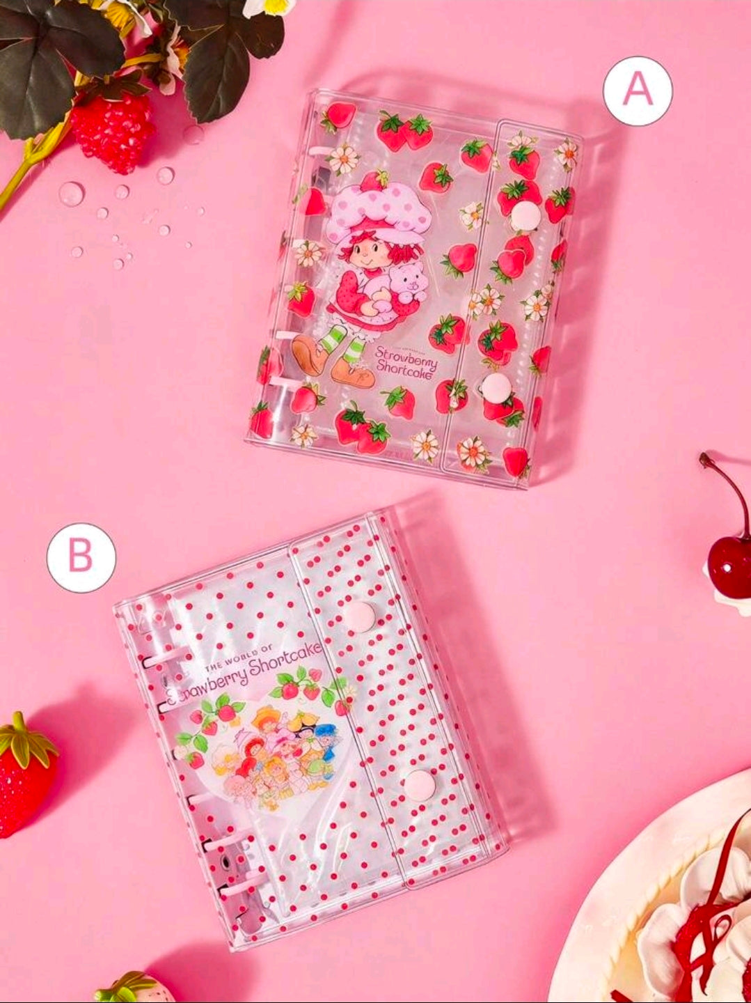 Strawberry Shortcake A7 Planner Sticker Photo Album