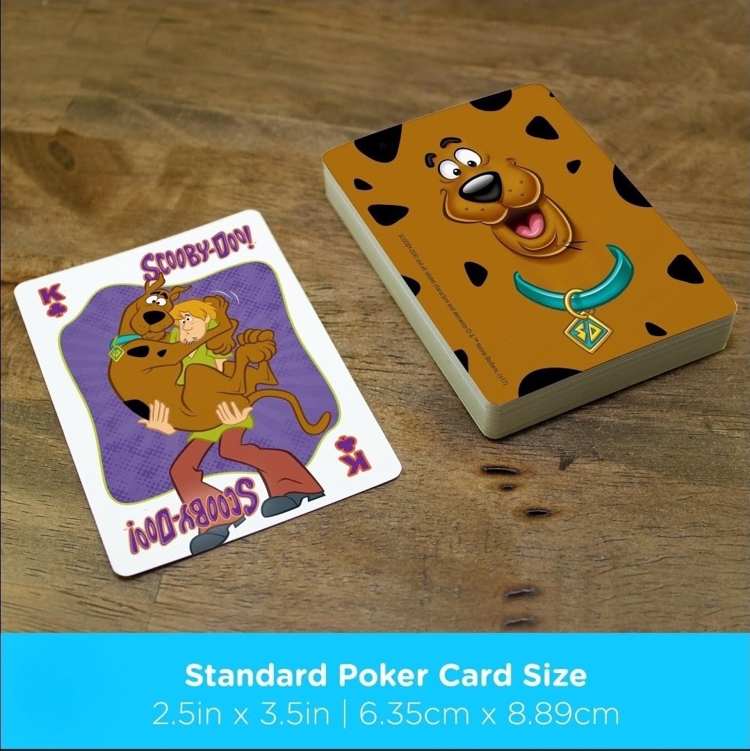 Scooby-Doo Playing Cards - Standard Poker Size Aquarius