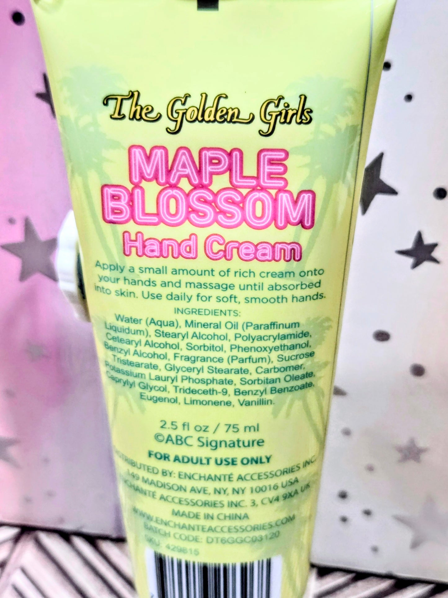 Golden Girls Sophia Petrillo Maple Blossom Hand Cream & Lip Gloss Duo