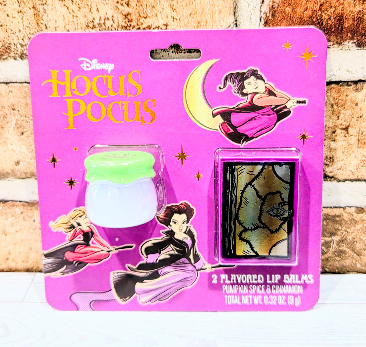 "Put a Spell on Your Lips" Disney Hocus Pocus Pumpkin Spice & Cinnamon Lip Balm